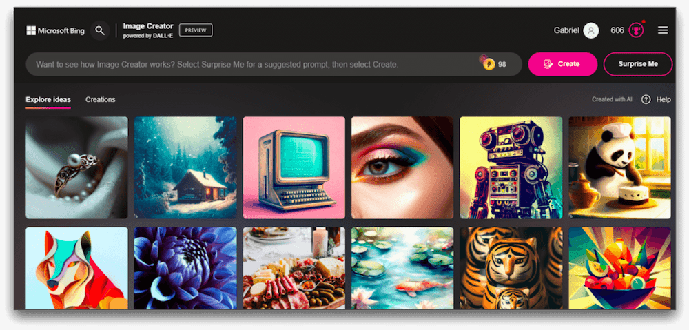 bing image creator