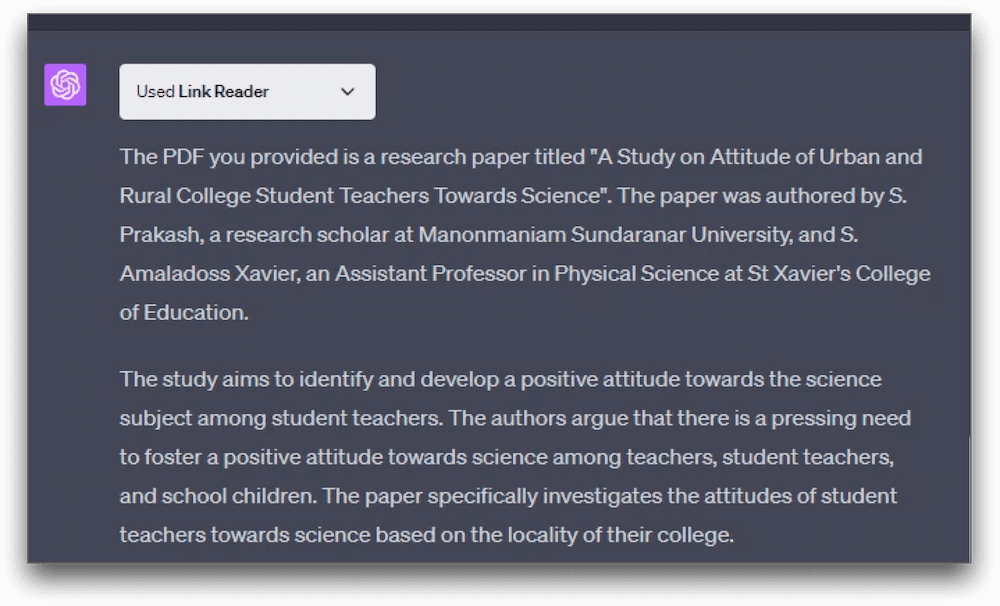 link reader plugin answers pdf