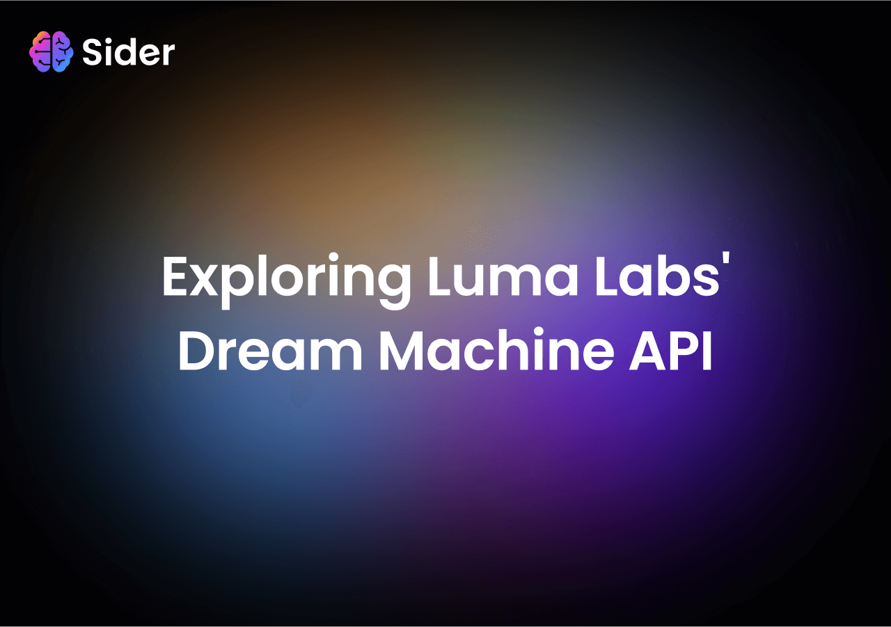 Unlocking Creative Potential: Exploring Luma Labs' Dream Machine API ...