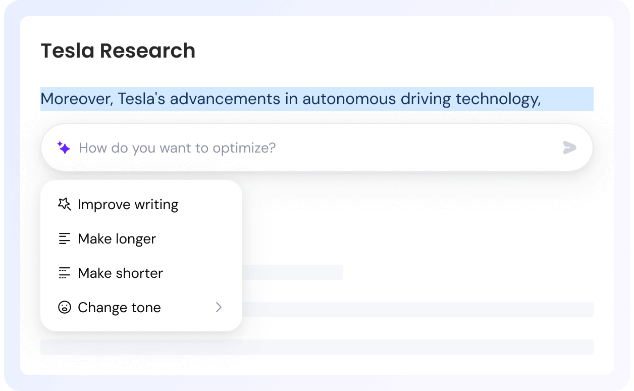 selected text optimization