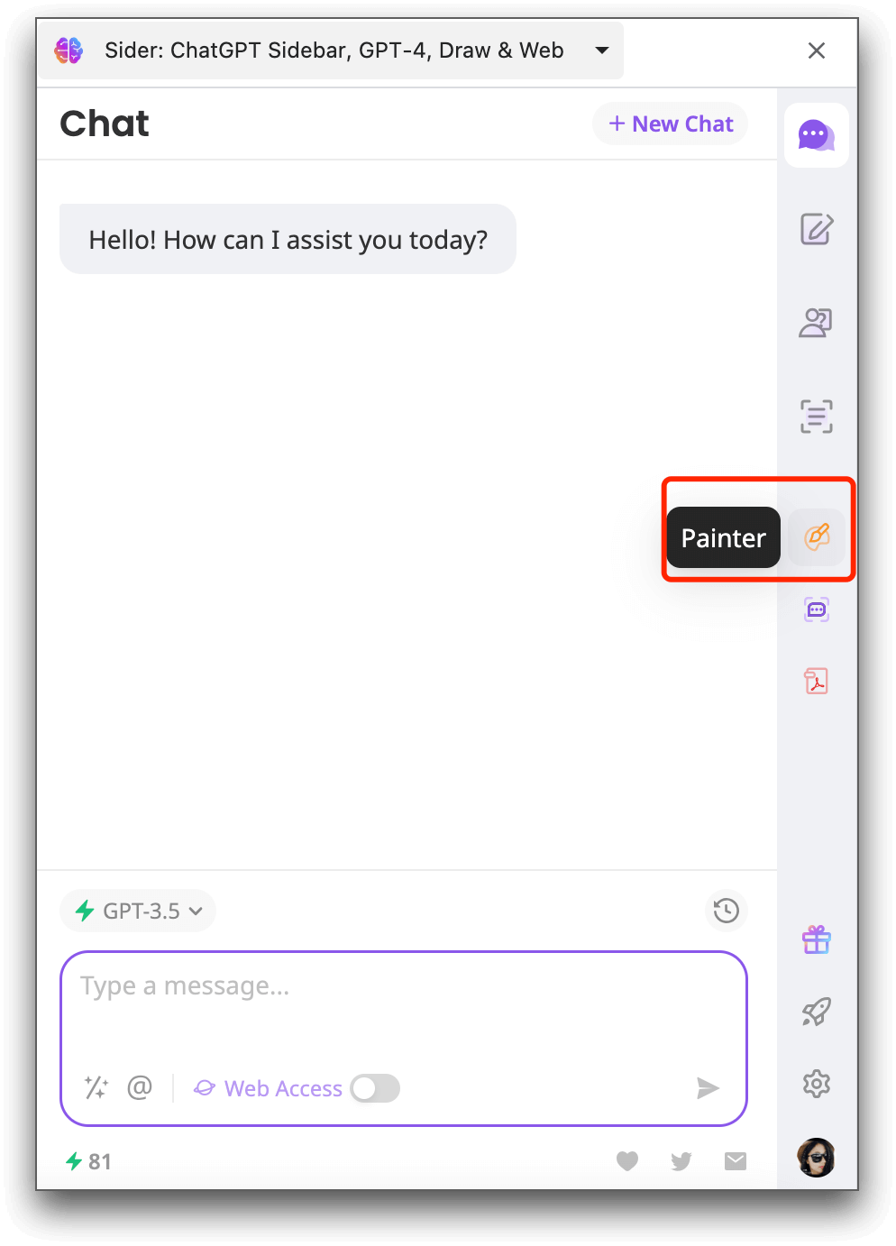 sider sidebar painter